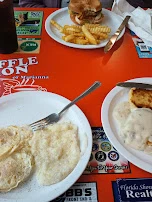 Biscuits and Gravy Egg Breakfast
